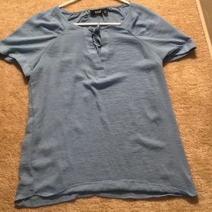 Periwinkle dressy casual top